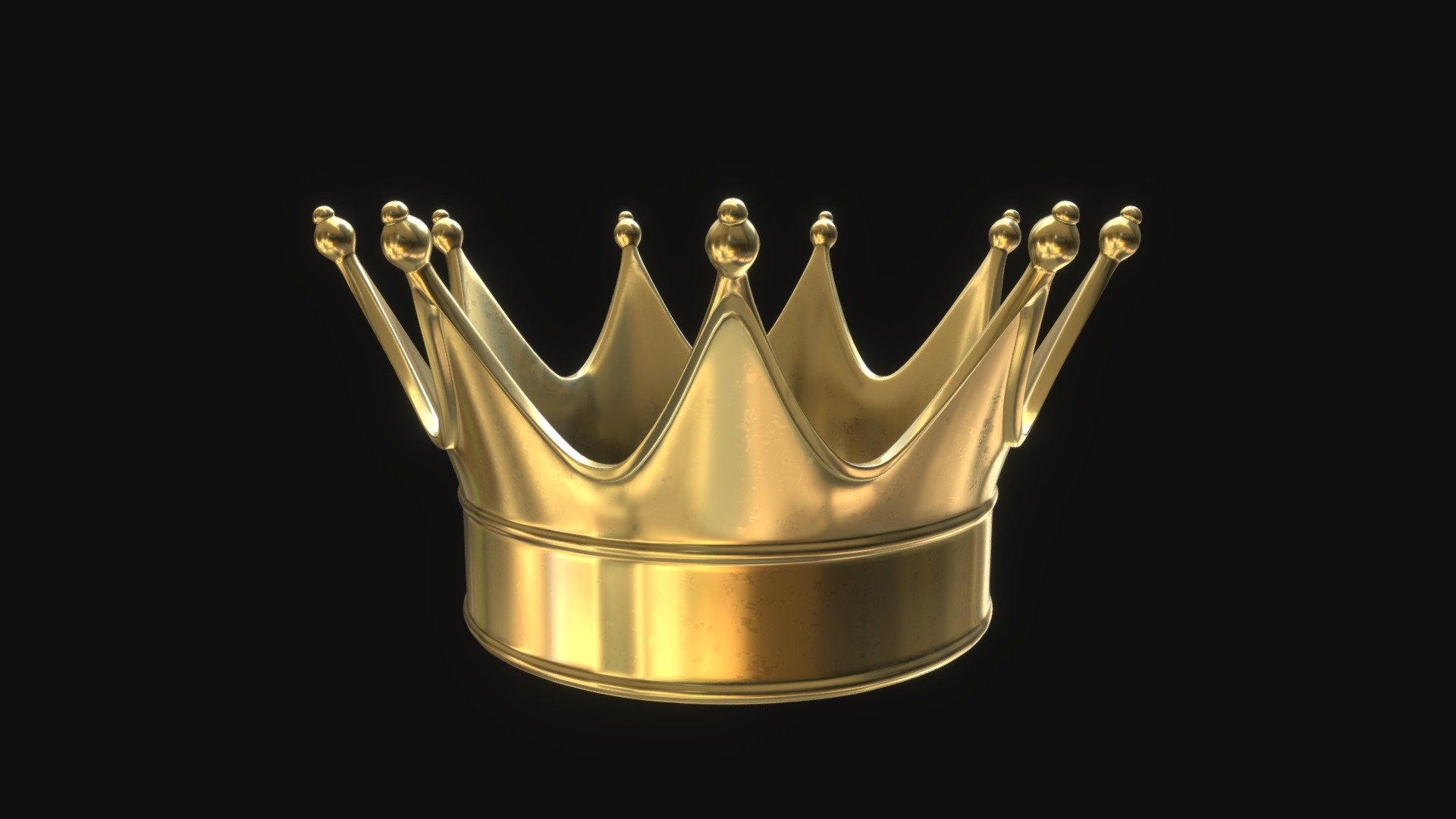 Gold crown 1