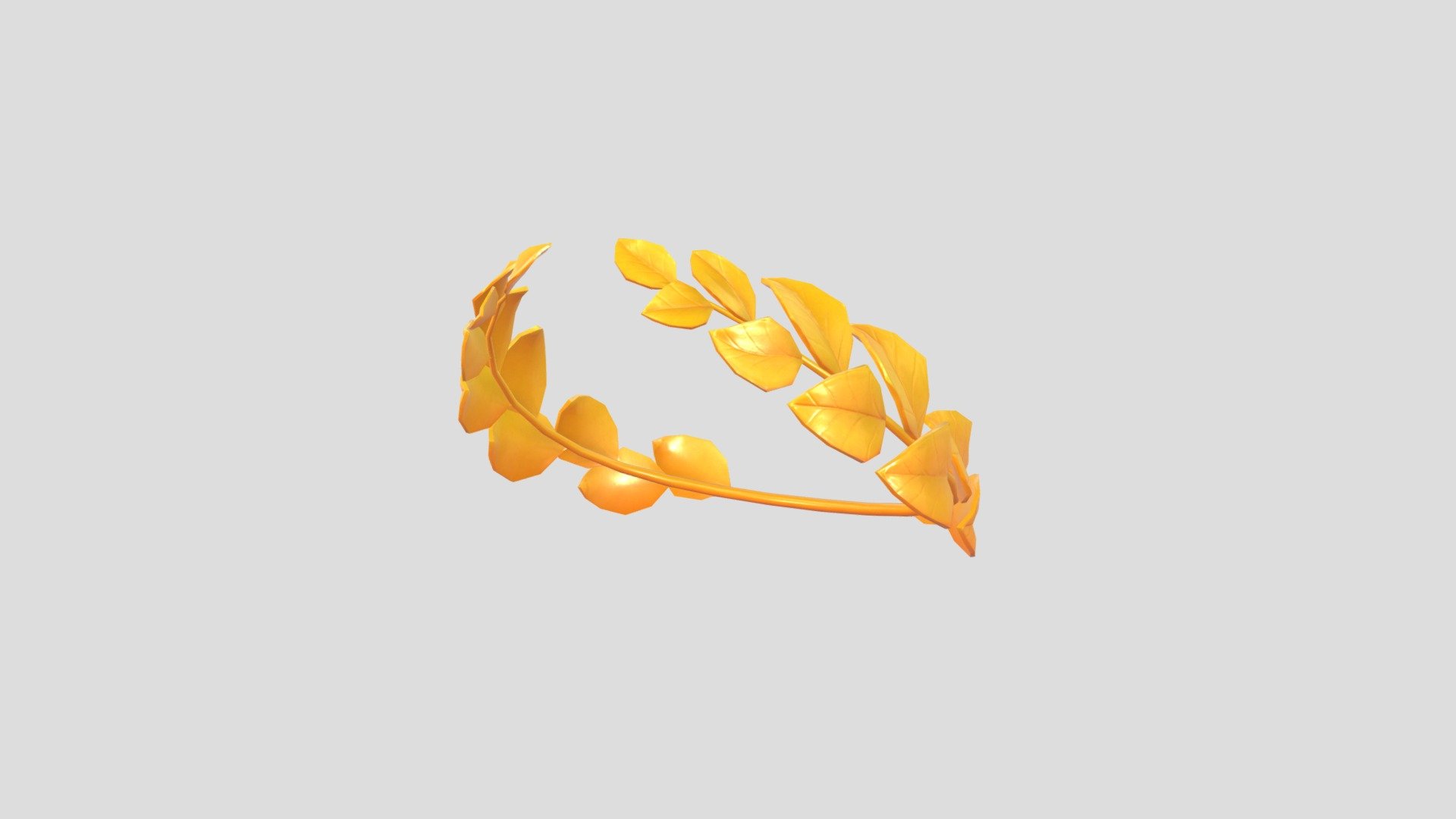 Gold Laurel Wreath