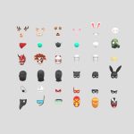 Low Poly Mask Pack