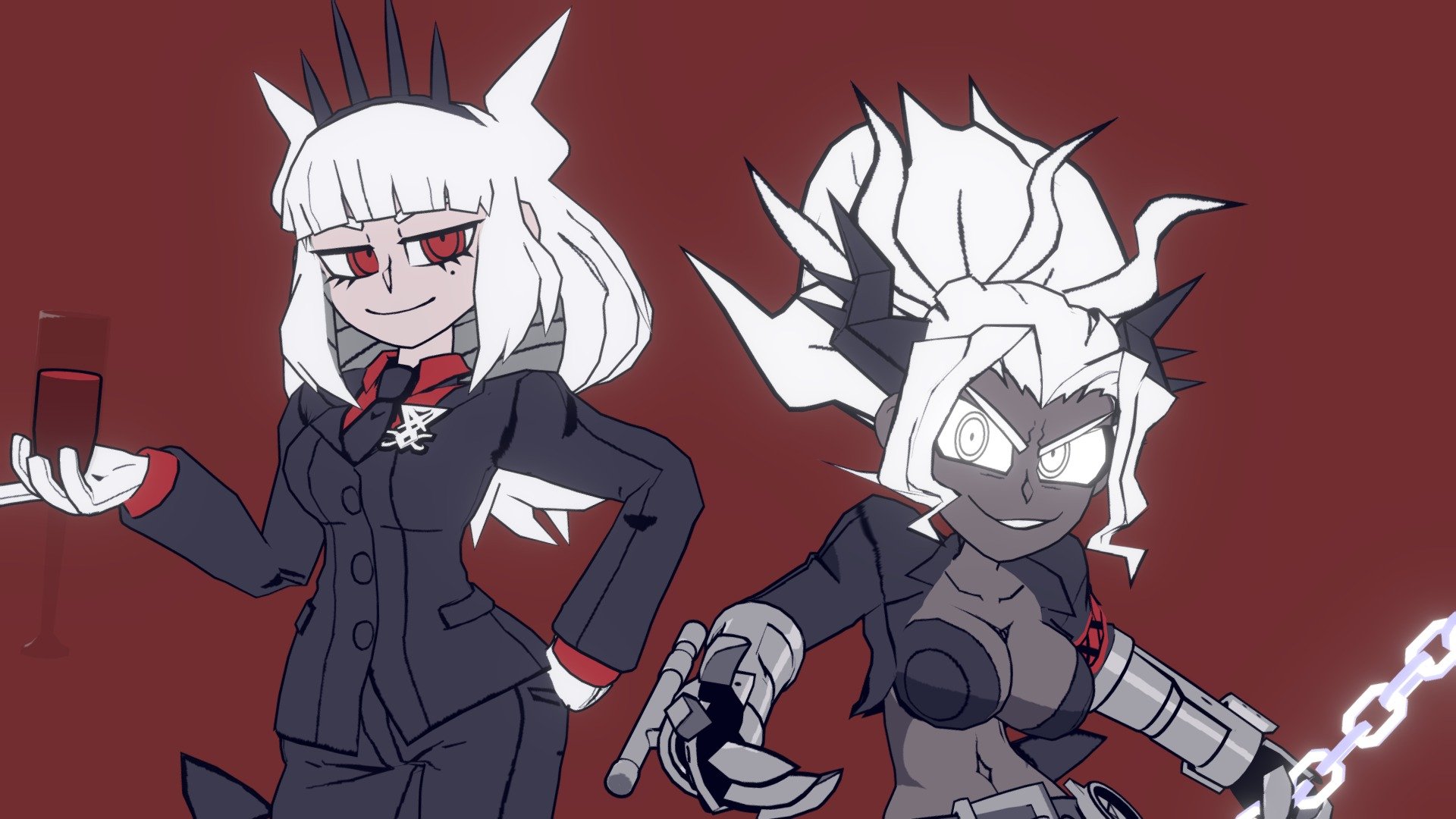 Lucifer and Judgement – Helltaker