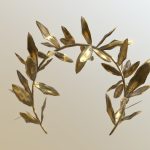 Macedonian Gold Olive Wreath