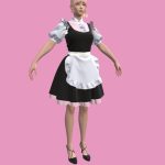 Maid uniform Marvelous Designer project