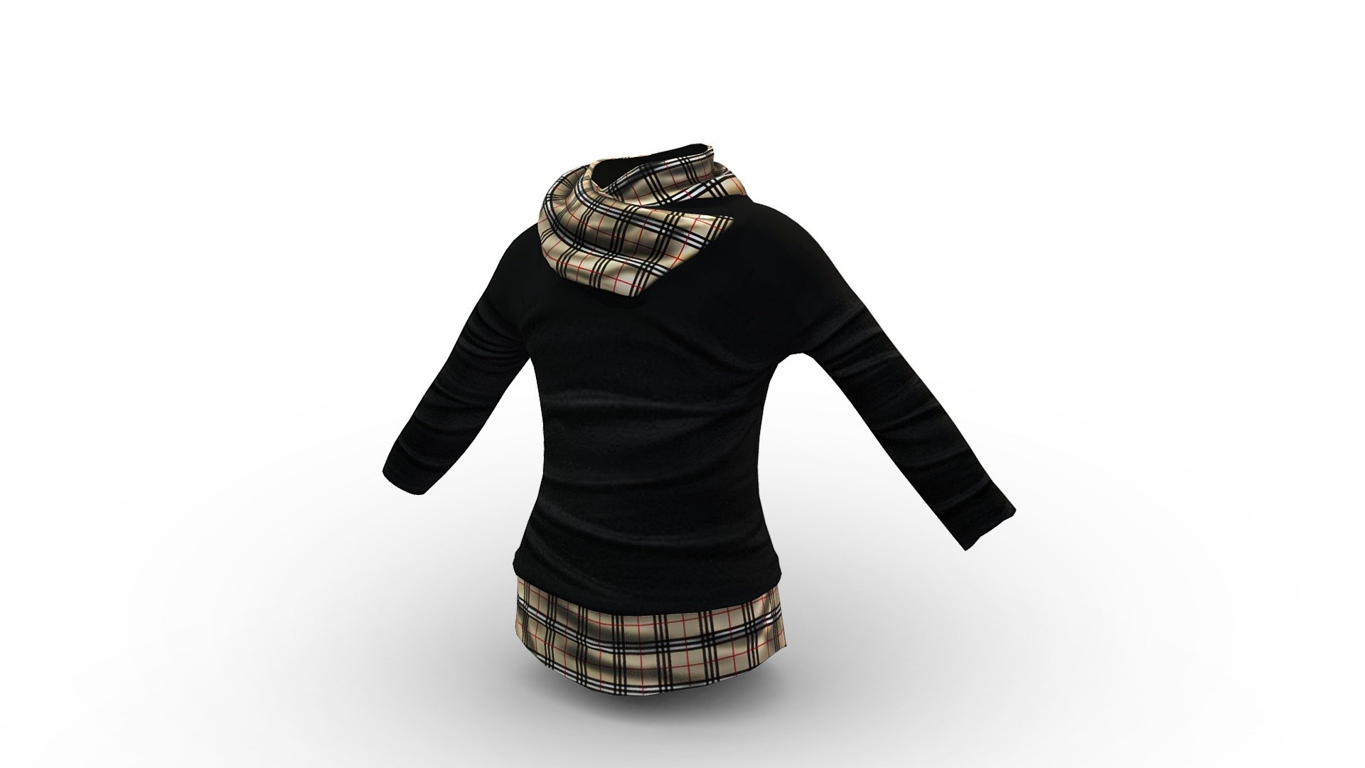 Male Patchwork Sweater