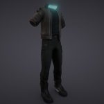 Men’s Full Cyberpunk Outfit