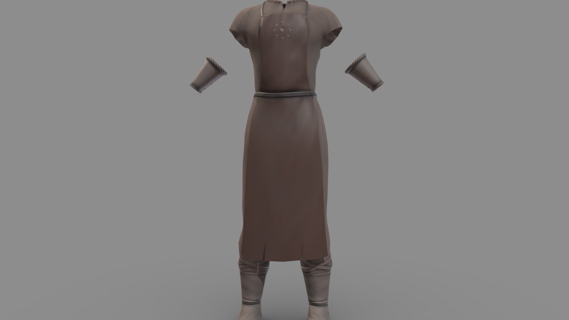Men’s Medieval Apron Outfit