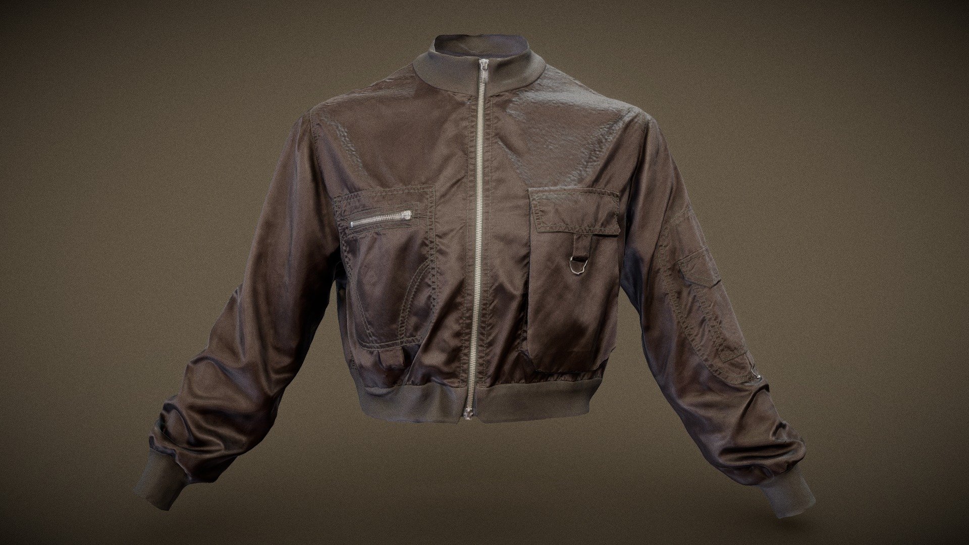 Mini Brown Pocket Jacket