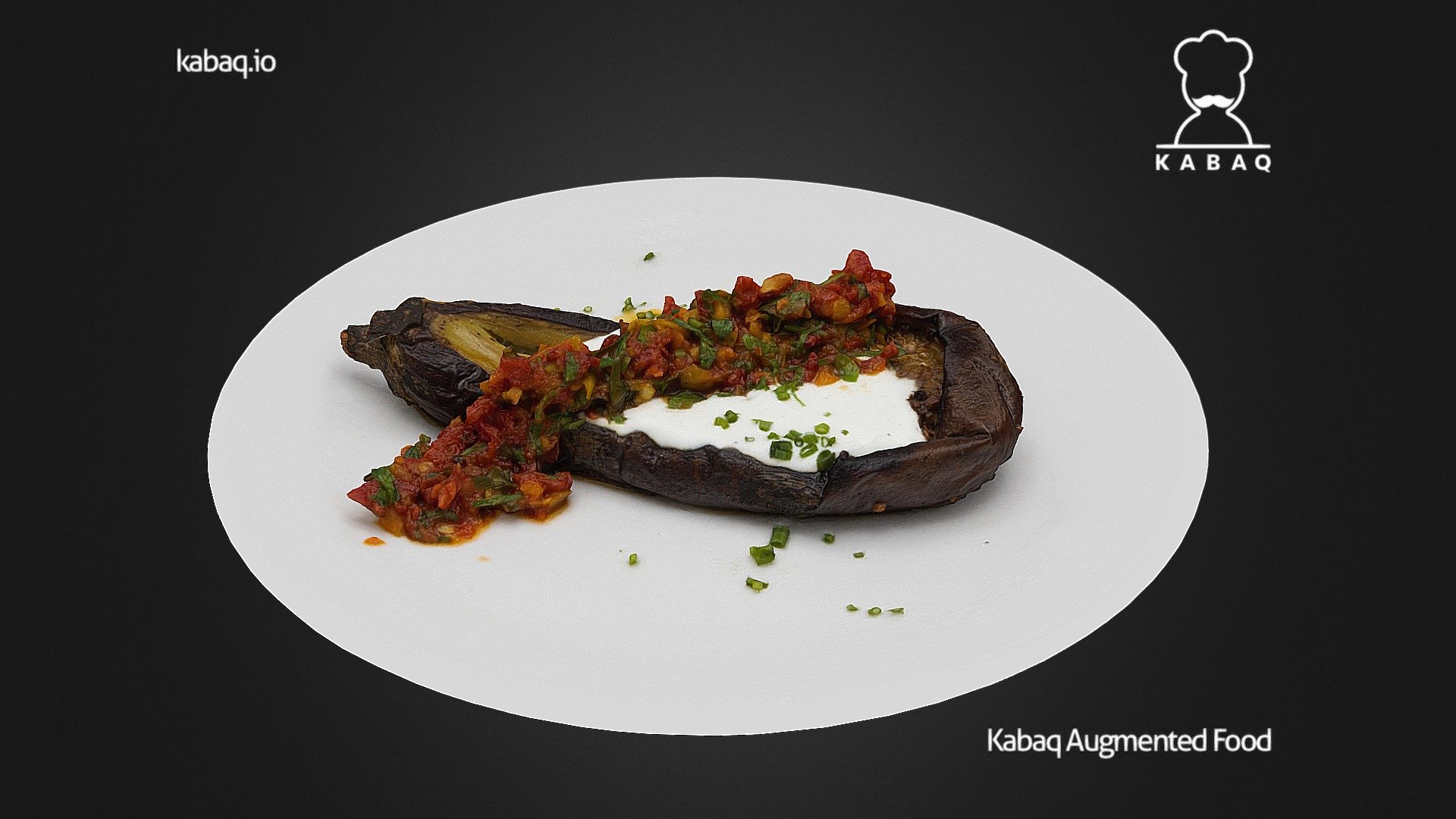 Miriam – Roasted Half Eggplant