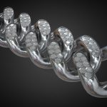 Modular Diamond Chain Jewelry Link