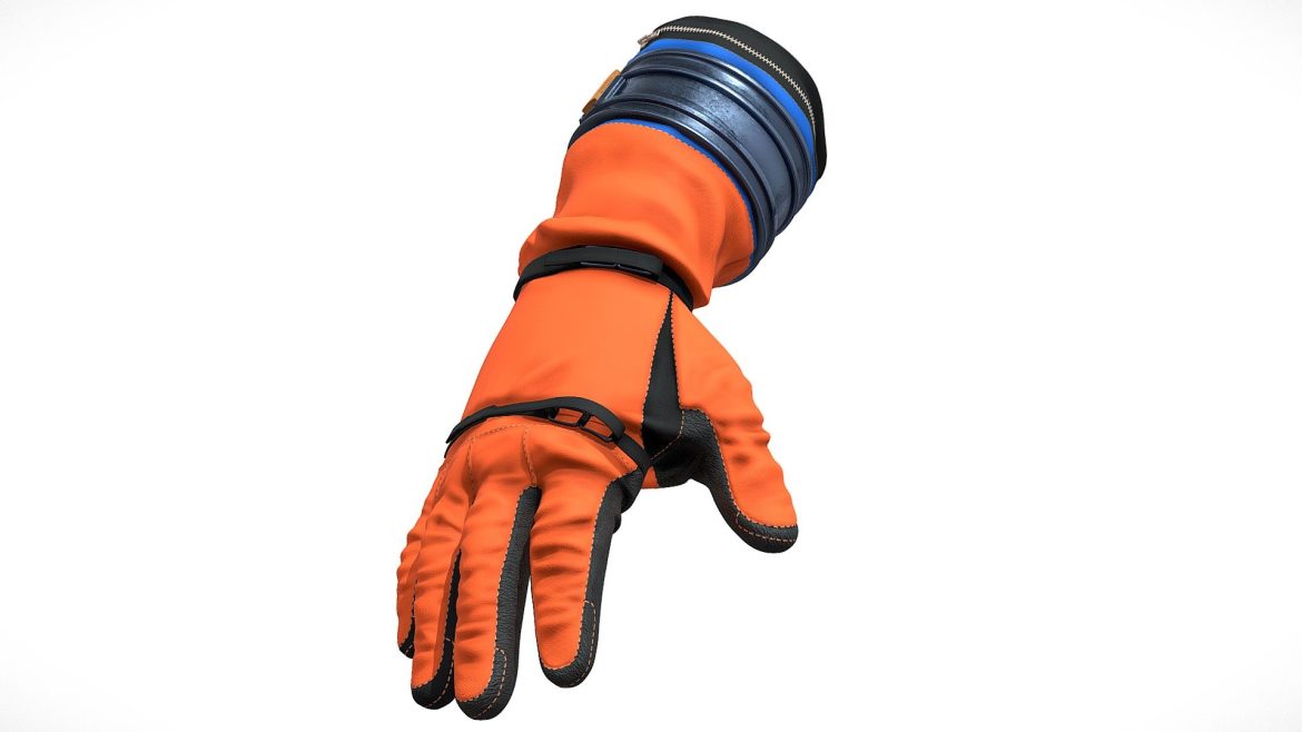 Nasa Ocss Spacesuit 3d Model - Highly detailed 3D model of the NASA OCSS Astronaut Spacesuit Orion glove with PBR textures.