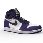 Nike Air Jordan 1 Retro High Court Purple White