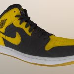 Nike Yellow Air Force One Sneakers Shoes