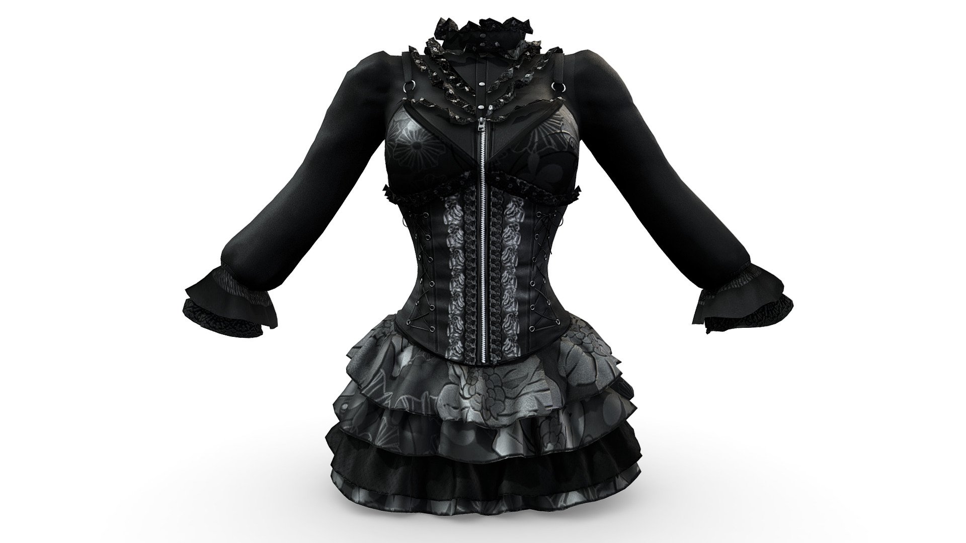 Pirate Corset Mini Dress