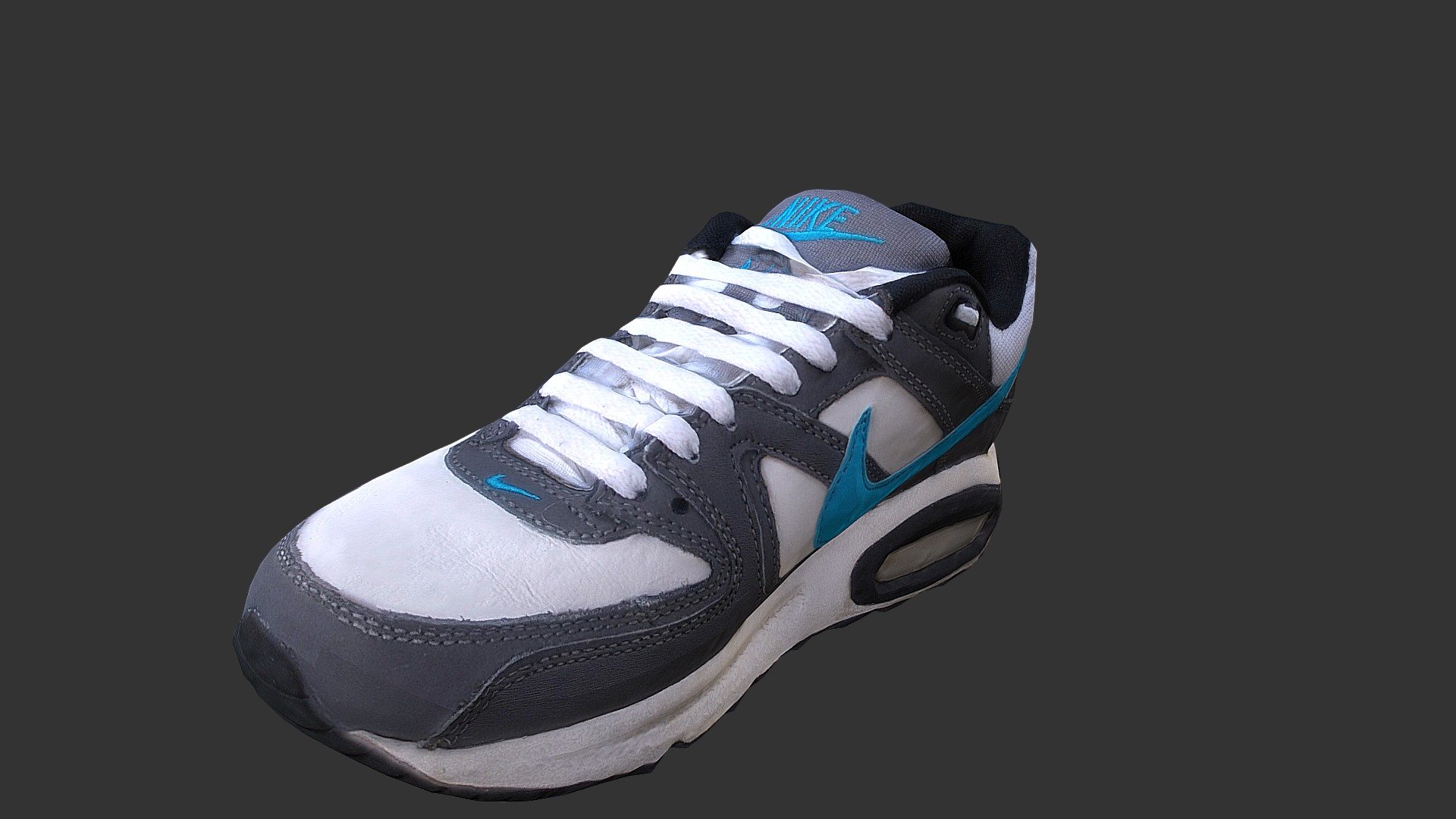 Sneaker low poly 3D model