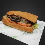 Subway Sandwich 3D Model