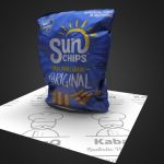 Sun Chips 3D Model
