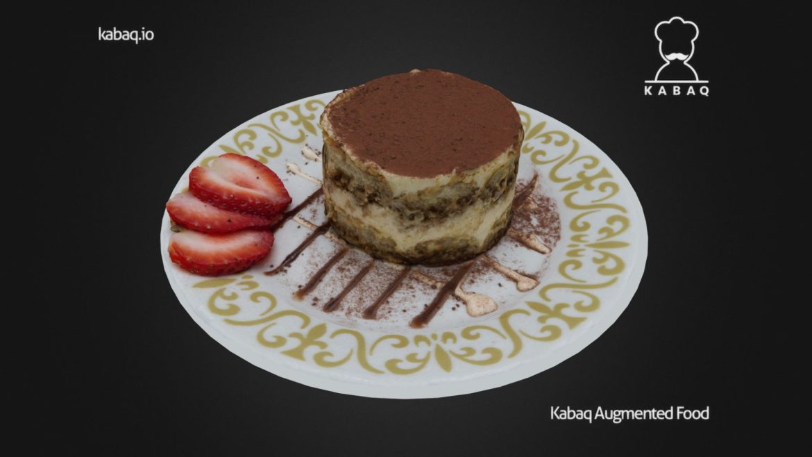 tiramisu 3d model