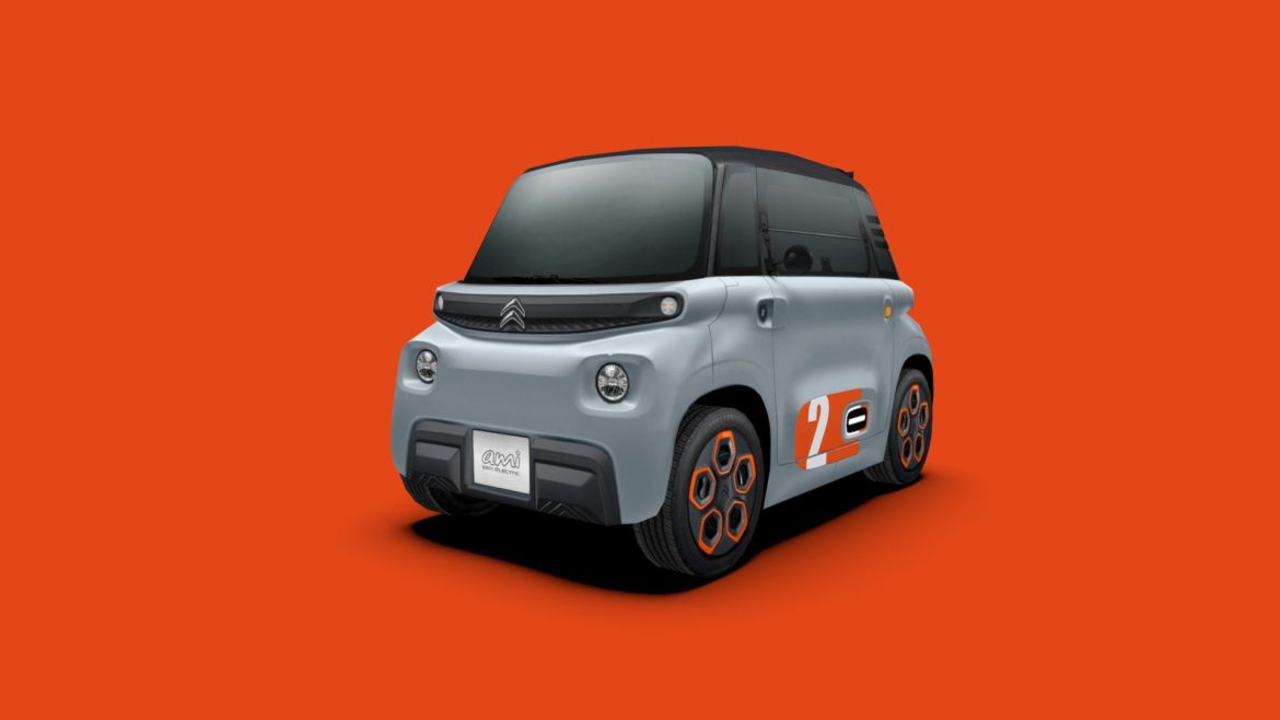 2020 citroen ami pop 3d model
