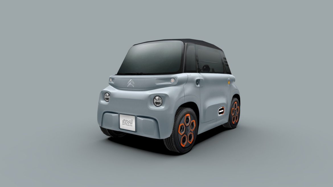 2020 citroen ami 3d model