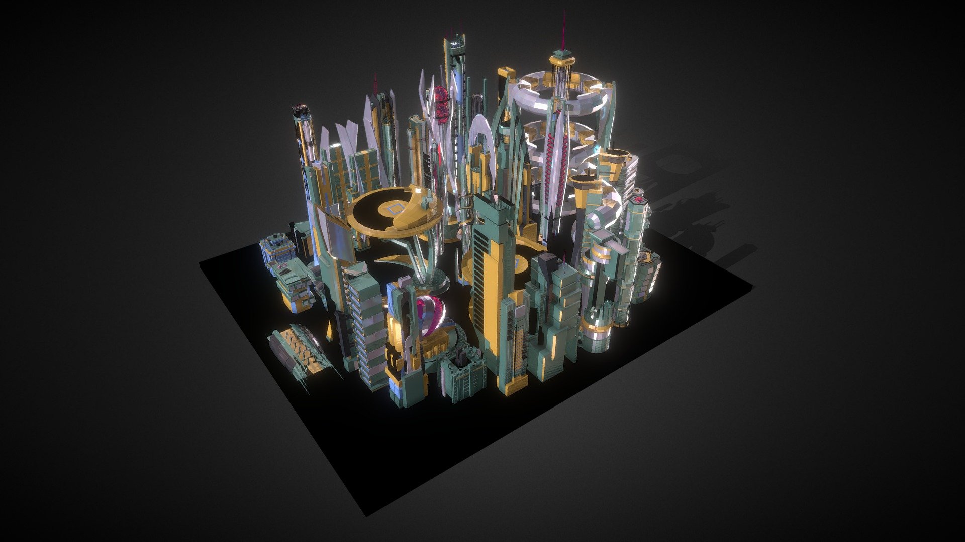 35 Futuristic Buldings Vol2