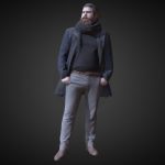 3D Scan Man Winter 002