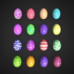 4 Sets Of Easter Eggs