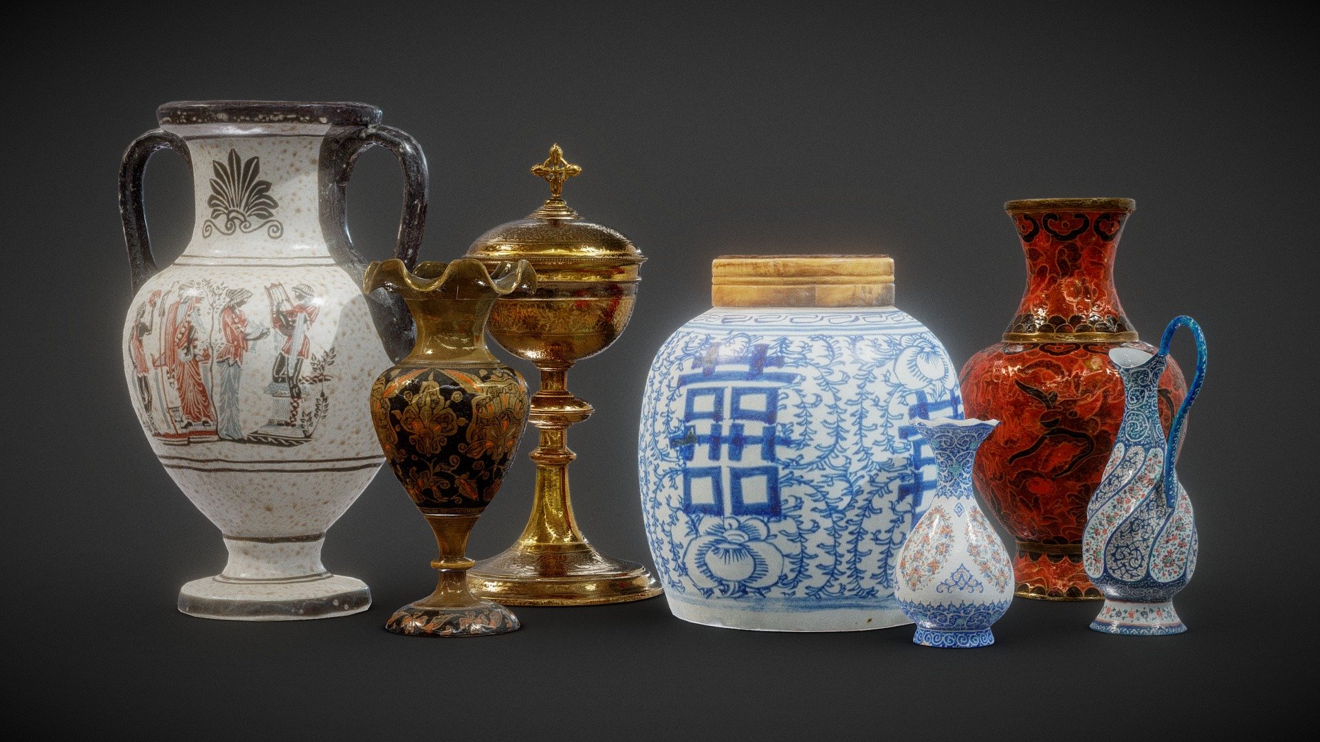 7 Vase Collection