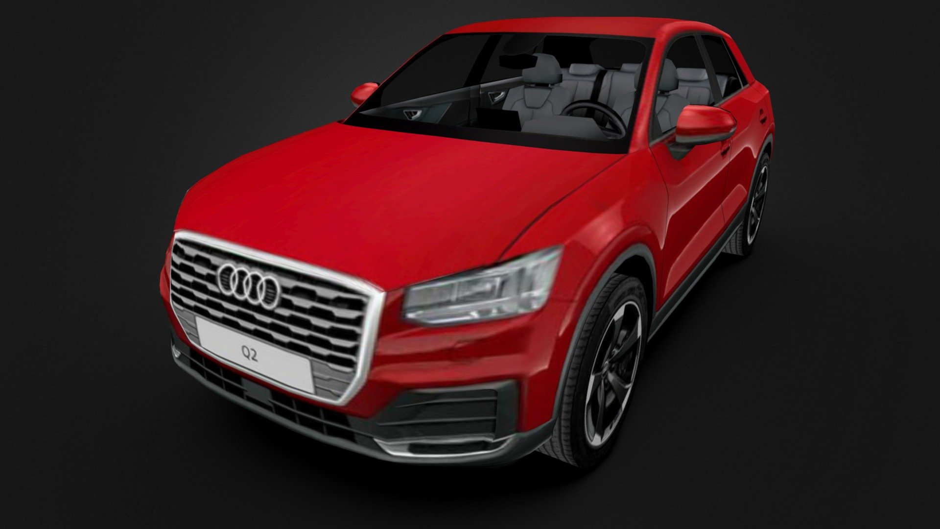 Audi Q2 2017 with interior