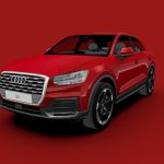 Audi Q2 2017 with interior