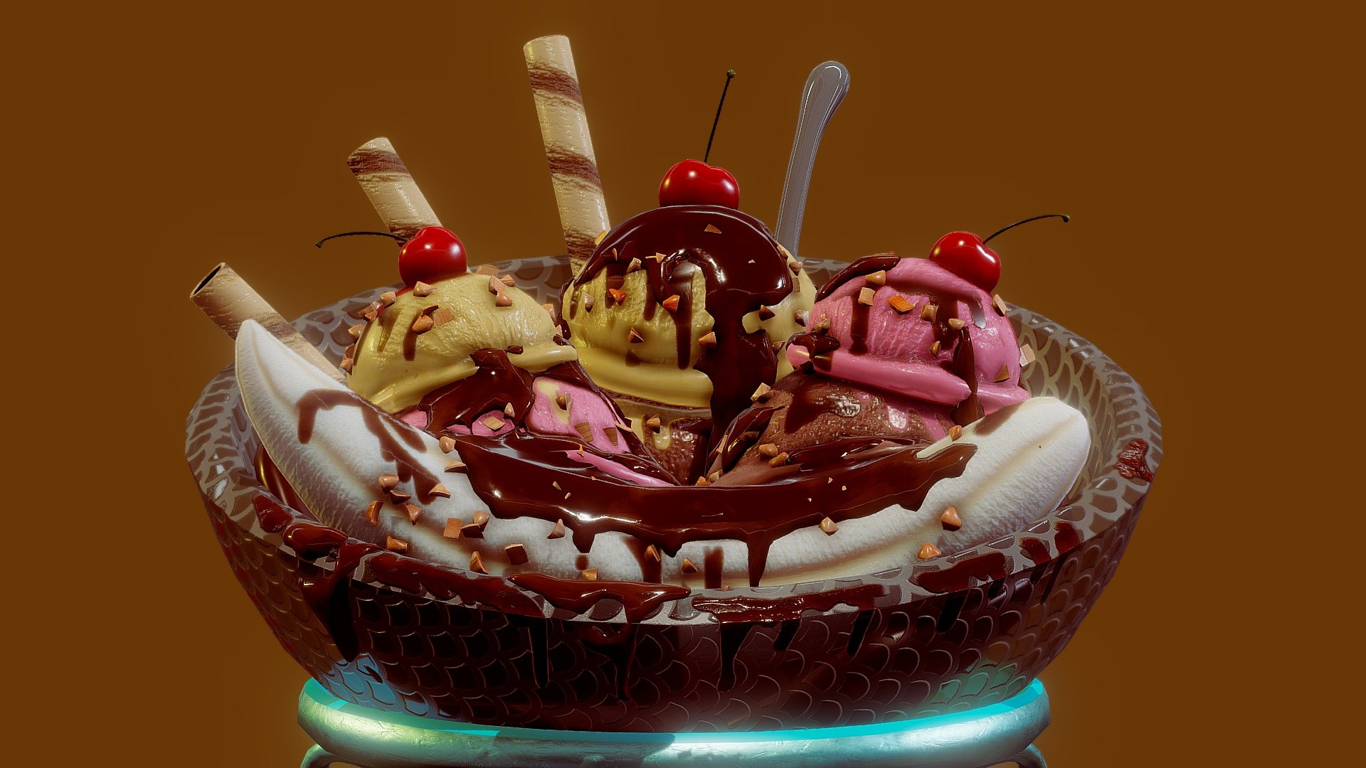 Banana Split Bowl