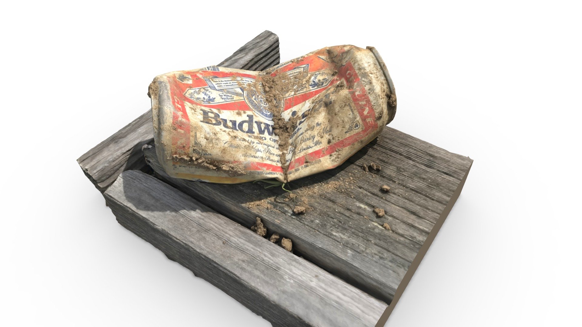 Beer Can on Fencepost