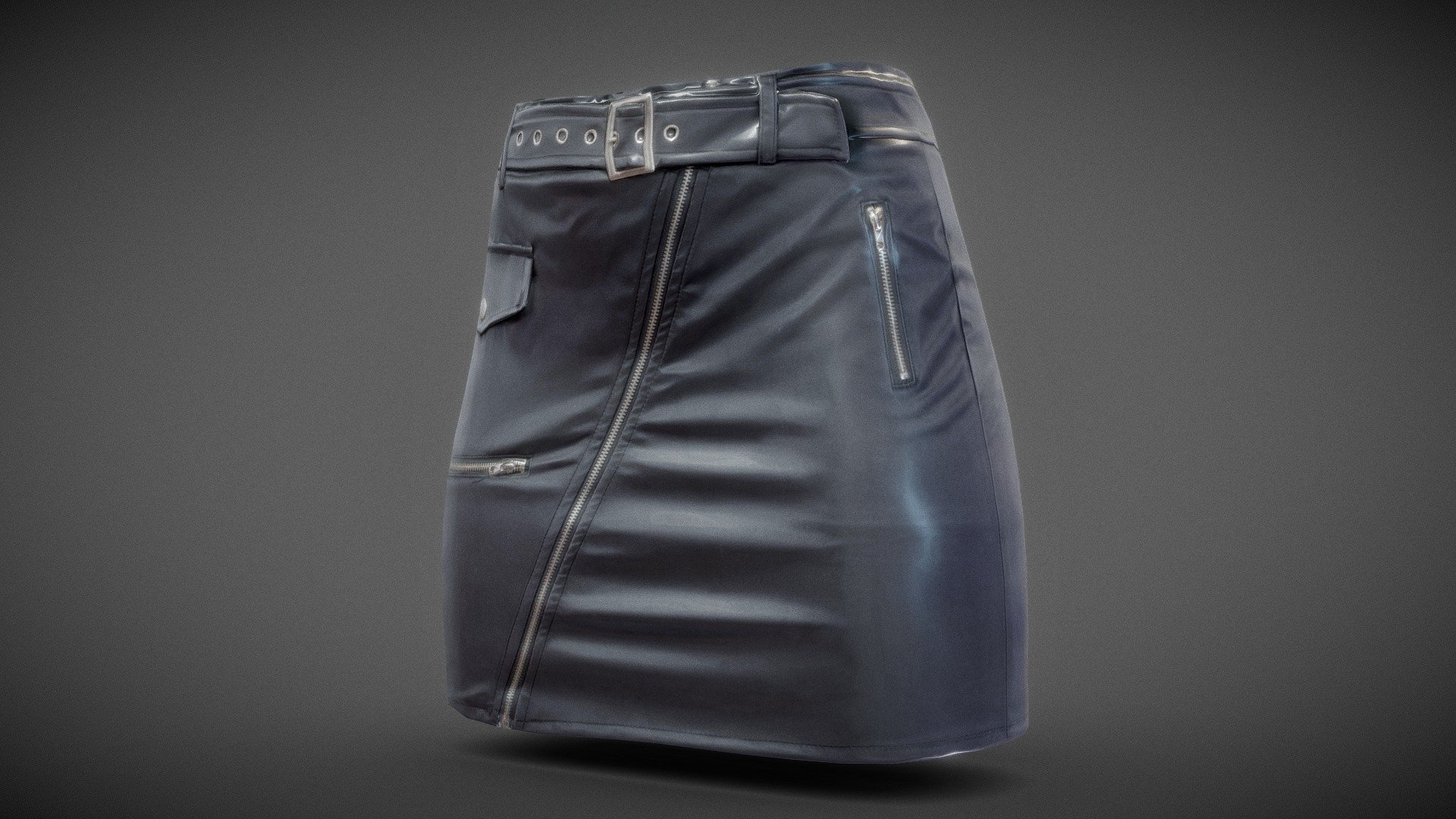 Belted Skirt