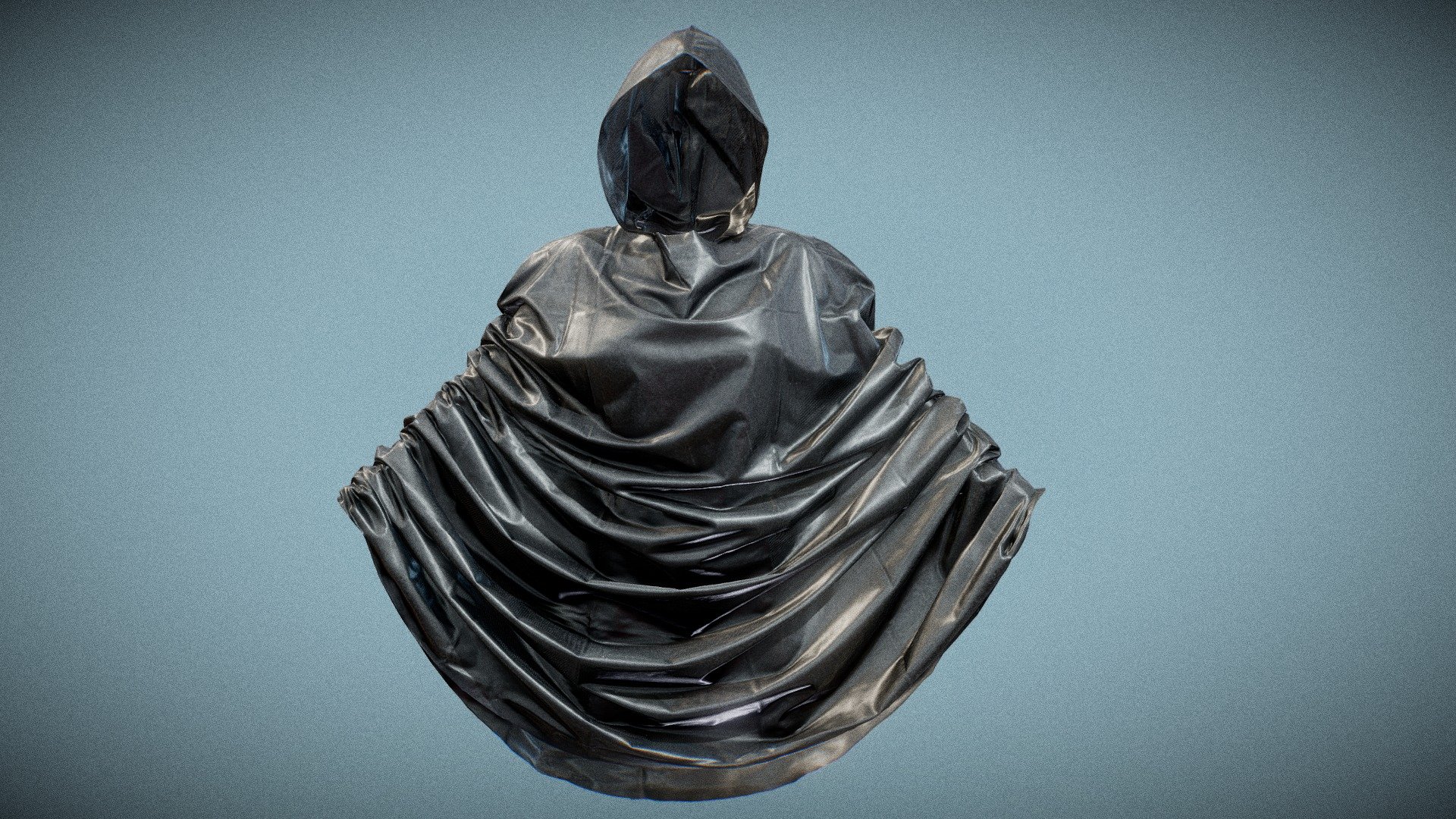 Black Bike Raincoat
