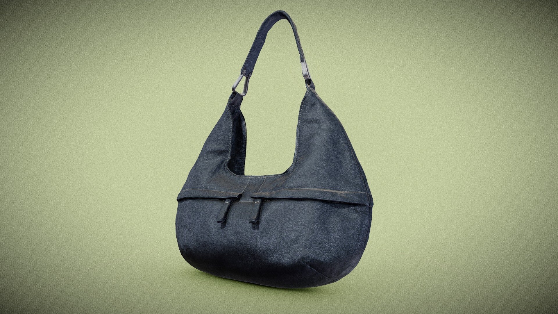 Black Leather Handbag