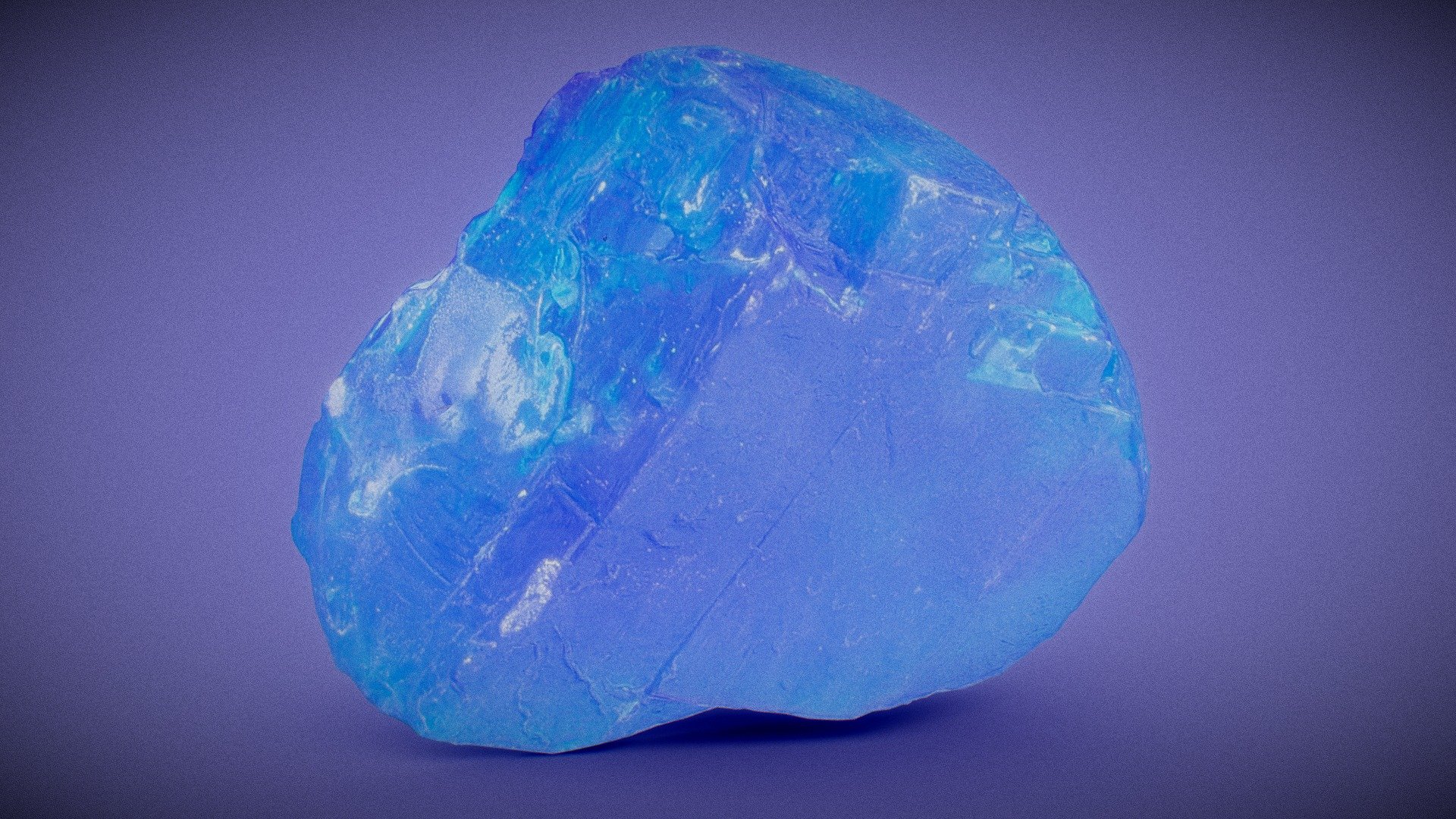 Blue salt chrystal