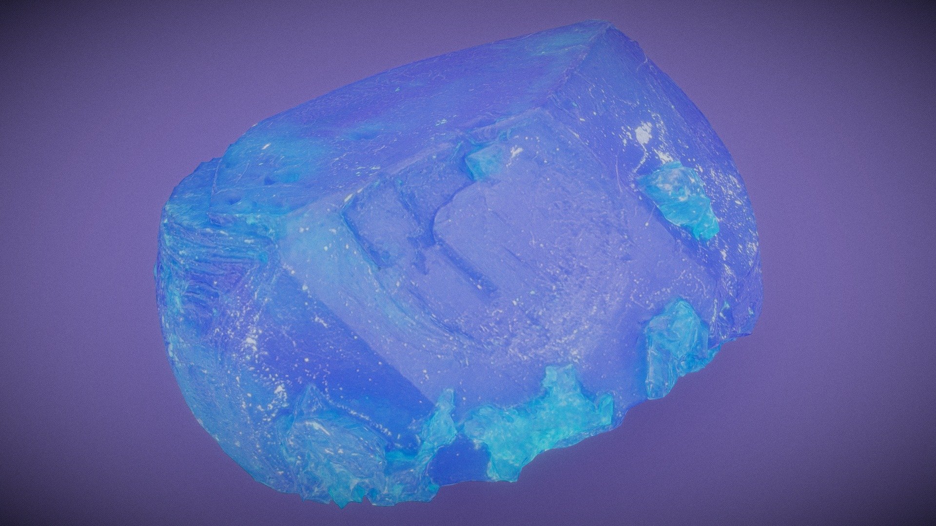 Blue Salt Crystal 3