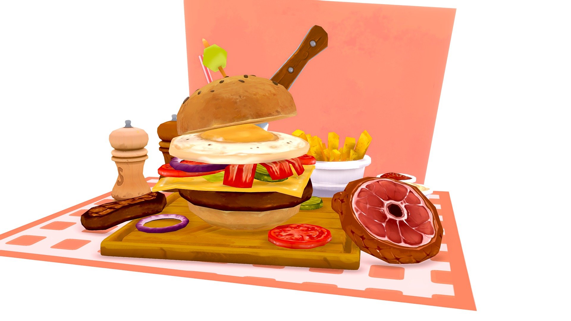 Burger Set