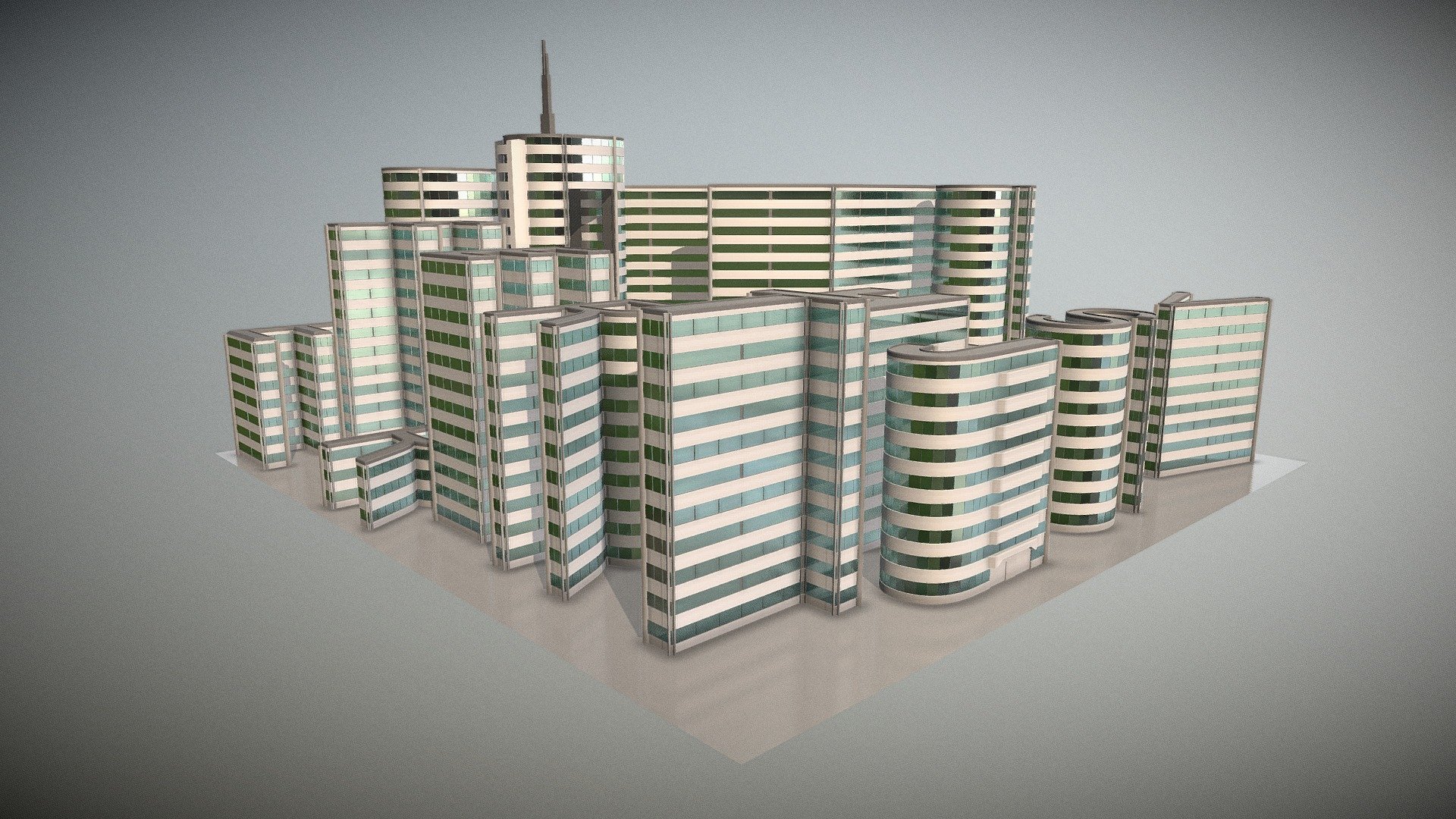 City Buildings Package Vol.1