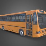 city bus 3d model