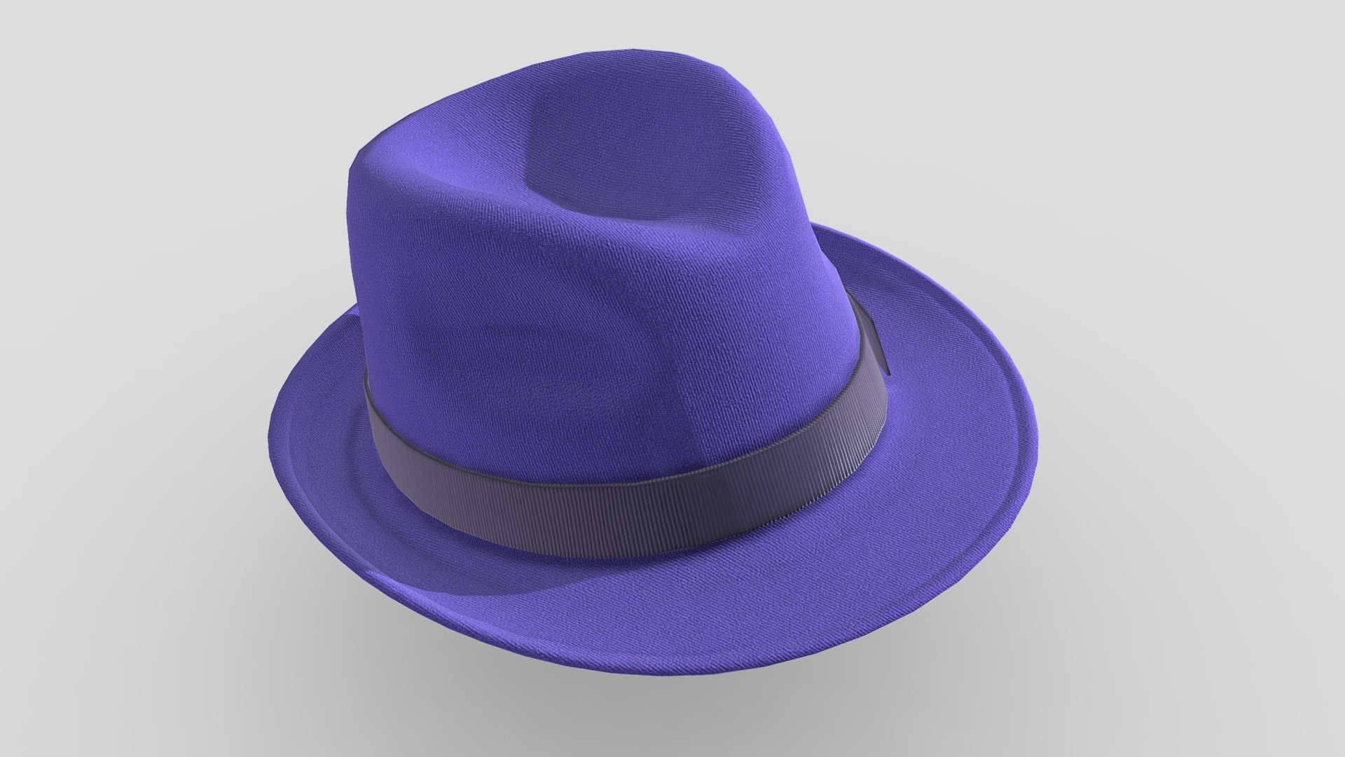 HAT – Designer Fedora – PBR Game Ready