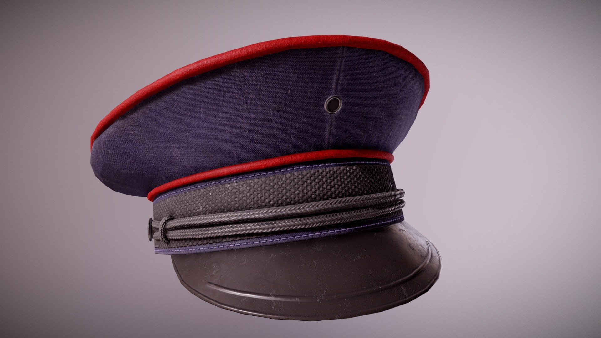 HAT – Military Hat 01 – PBR Game Ready