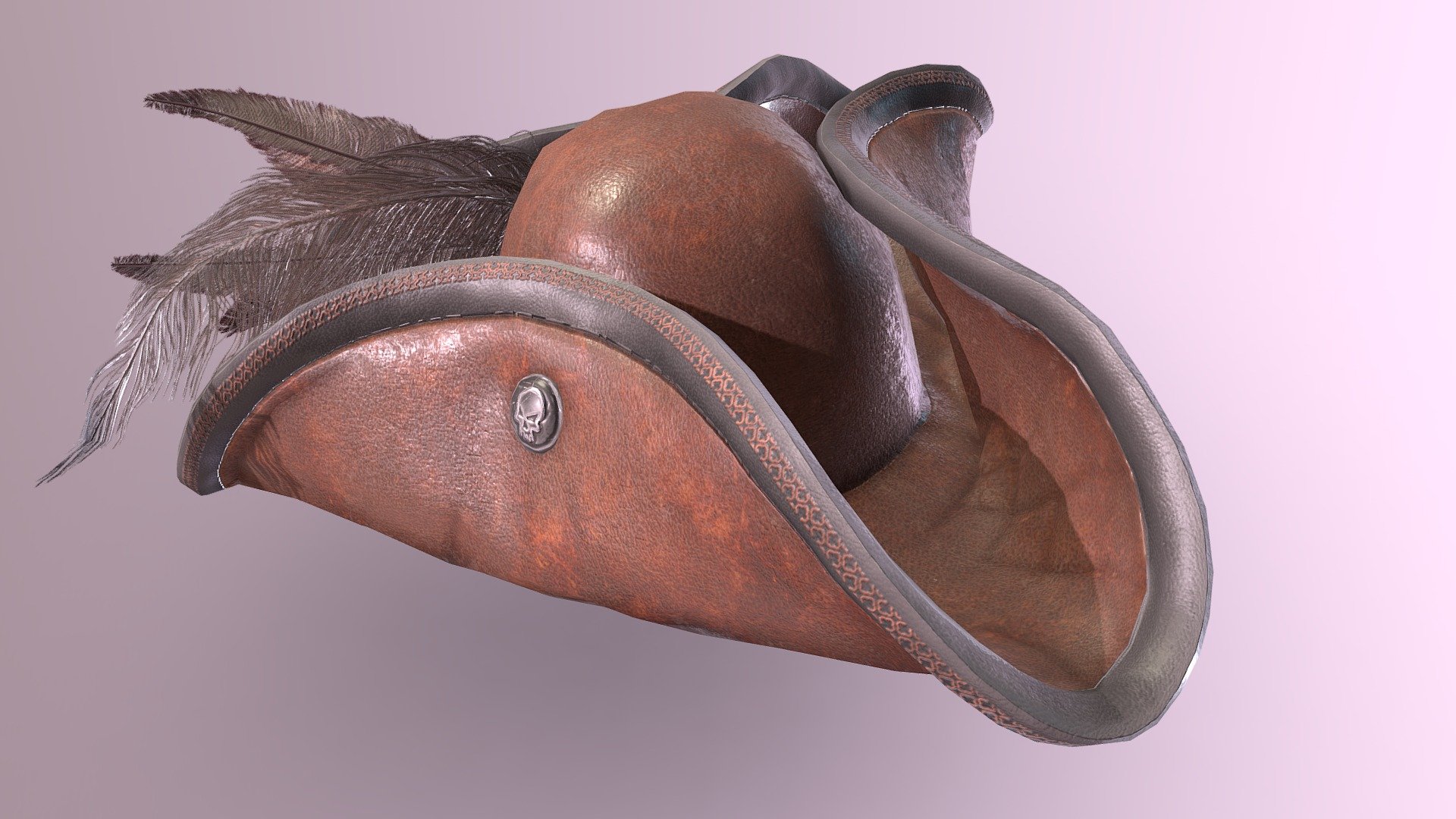 HAT – Pirate Hat – PBR Game Ready