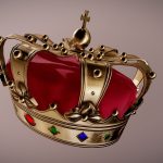 HAT – Royal Crown Hat – PBR Game Ready