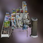 Japanese newspapers raw photogrammetry scan