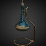 jug on a stand PBR lowpoly