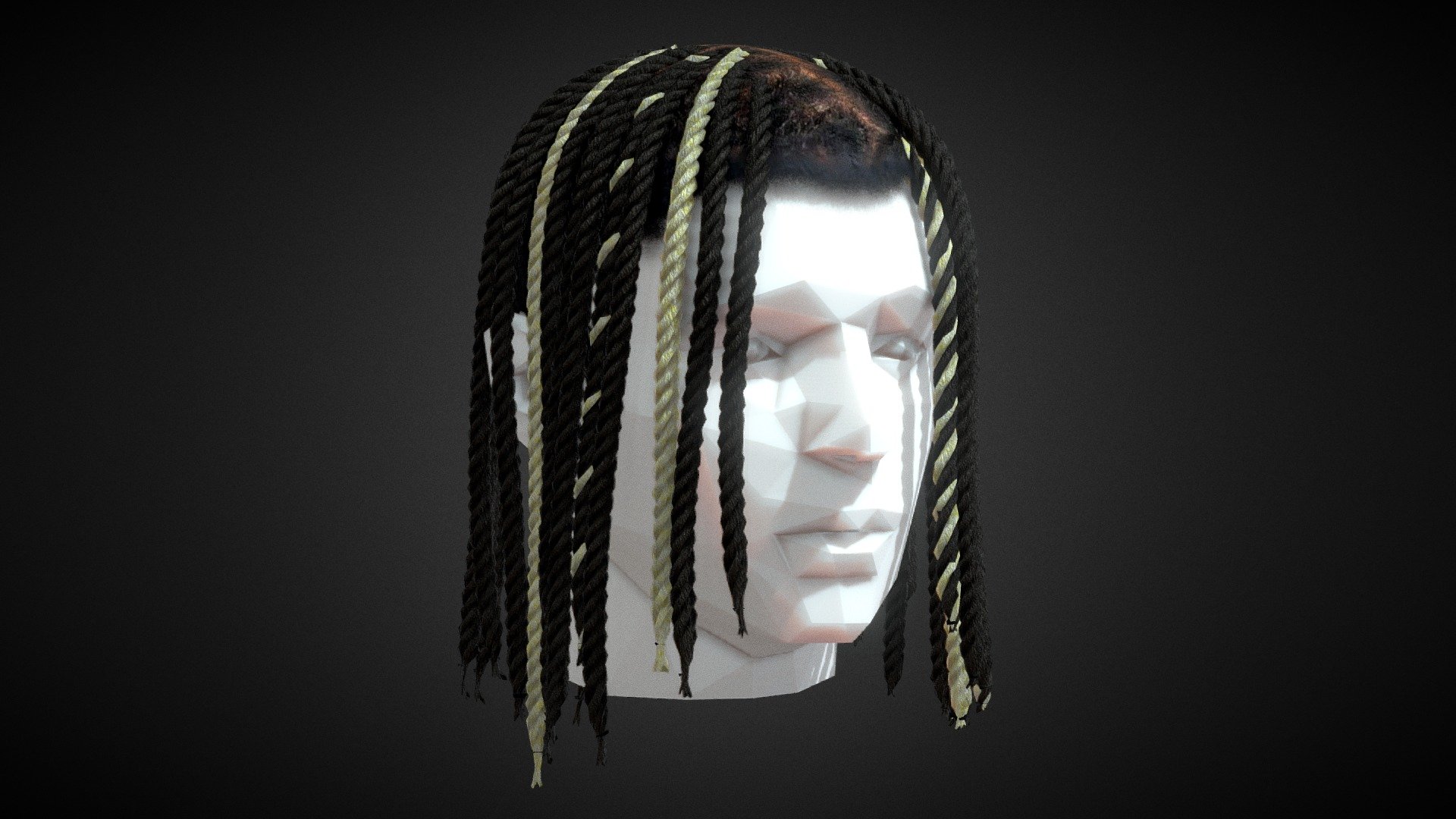 King Von Braided Dreads