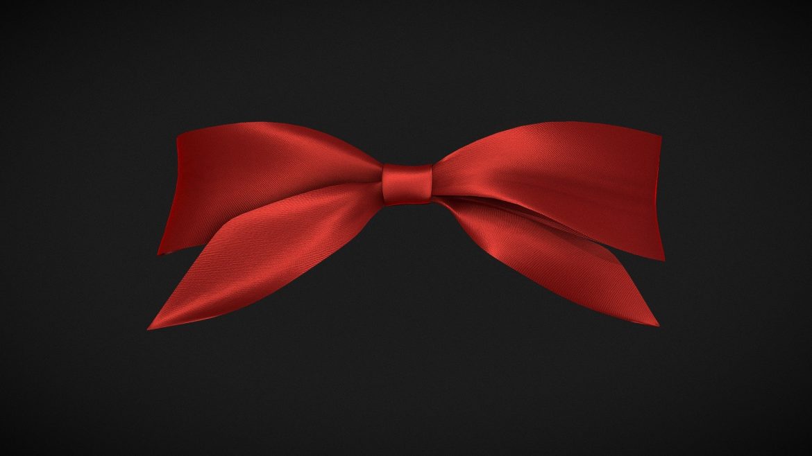 knotted bow 3d model
