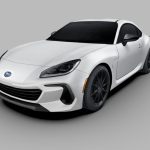 subaru brz 2023 3d model