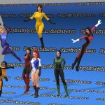 Superhero Construction Kit Classic Females0-7
