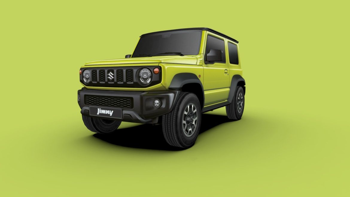 suzuki jimny 2019 3d model