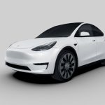 tesla model y 2021 3d model